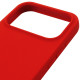Чохол Silicone Case Full Protective (AA) NO LOGO для Apple iPhone 17 Pro Max (6.9') Червоний/Red