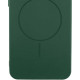 Чохол Silicone Cover Lakshmi Full Camera (AA) з Magnetic Fit для Samsung Galaxy S25 Ultra Зелений/Dark green