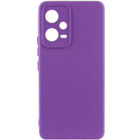 Чохол Silicone Cover Lakshmi Full Camera (A) для Xiaomi Poco X5 5G/Redmi Note 12 5G Фіолетовий/Purple