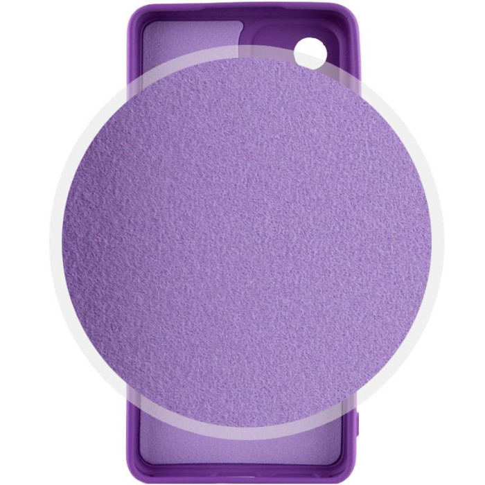 Чохол Silicone Cover Lakshmi Full Camera (A) для Xiaomi Poco X5 5G/Redmi Note 12 5G Фіолетовий/Purple