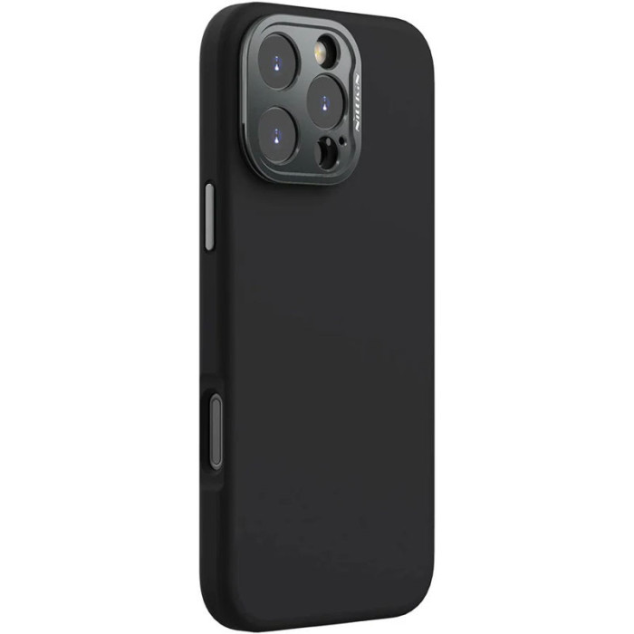 Чохол Silicone Nillkin LensWing Prop Magnetic для Apple iPhone 16 Pro Max (6.9') Чорний/Black