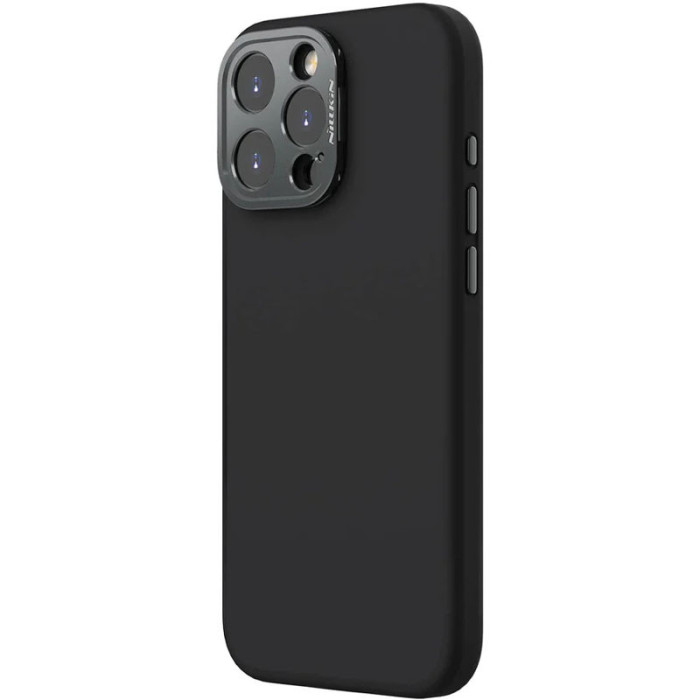 Чохол Silicone Nillkin LensWing Prop Magnetic для Apple iPhone 16 Pro Max (6.9') Чорний/Black