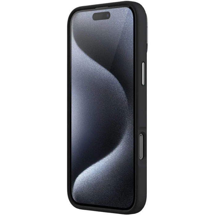 Чохол Silicone Nillkin LensWing Prop Magnetic для Apple iPhone 16 Pro Max (6.9') Чорний/Black