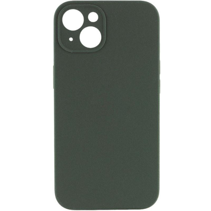 Чохол Silk Full Camera Protective (AA) NO LOGO для Apple iPhone 13  Зелений/Cyprus Green
