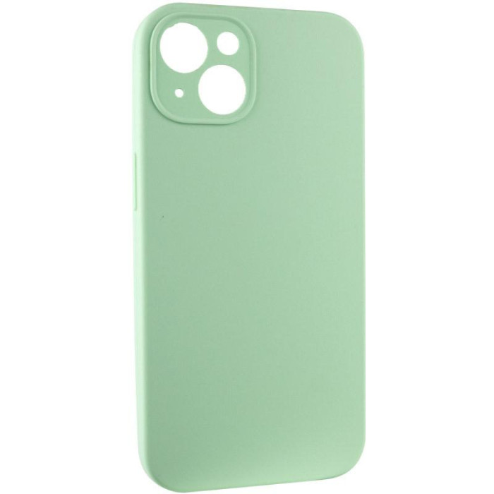 Чохол Silk Full Camera Protective (AA) NO LOGO для Apple iPhone 13  Зелений/Pistachio