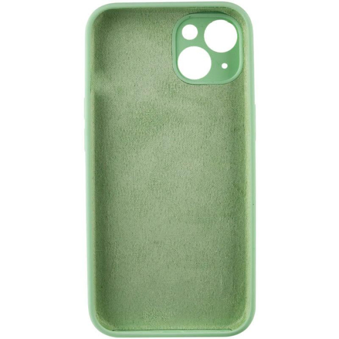 Чохол Silk Full Camera Protective (AA) NO LOGO для Apple iPhone 13  Зелений/Pistachio