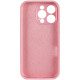 Чохол Silk Full Camera Protective (AA) NO LOGO для Apple iPhone 14 Pro Max Рожевий/Light pink