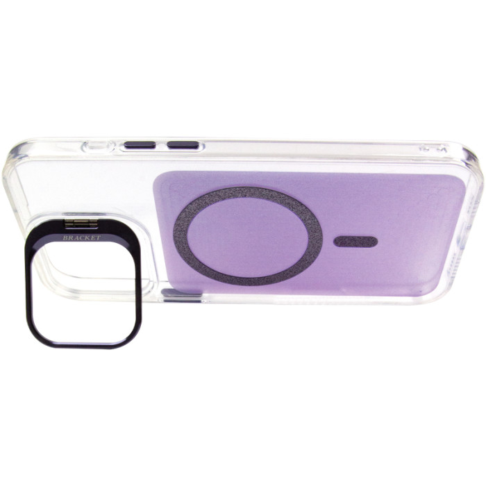 Чохол TPU+PC Jewel Sparkle з Magnetic Fit для Apple iPhone 15 Pro Max Lavender Glitter