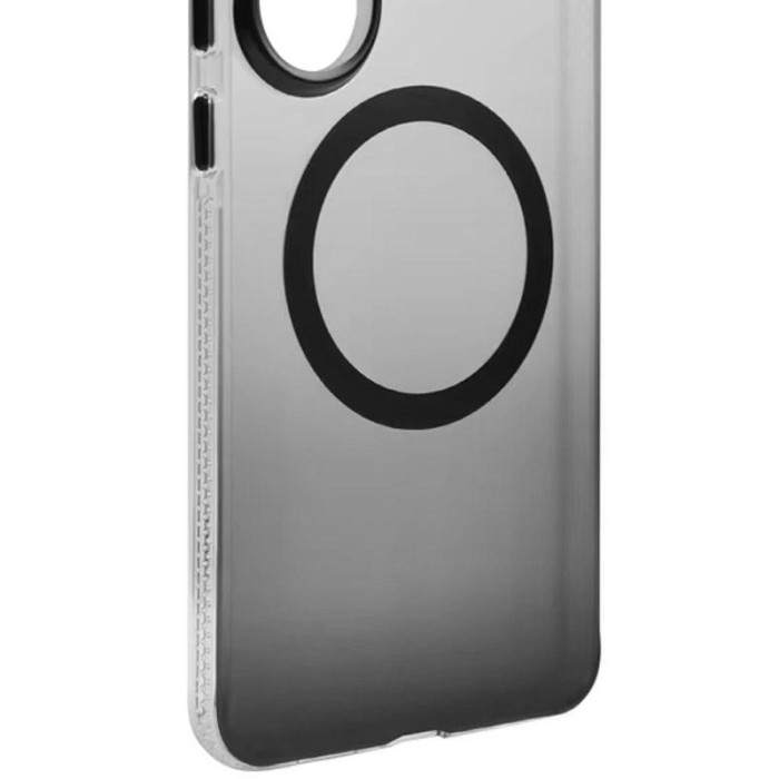Чохол TPU+PC Phantom with MagSafe для Samsung Galaxy S25 Black