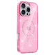 Чохол TPU Eclipse Sparkle (MagFit) для Apple iPhone 16 Pro (6.3') Pink