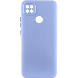 Чохол TPU GETMAN Liquid Silk Full Camera для Xiaomi Redmi 9C Бузковий/Light purple  (ITS-L-00000073801_16)