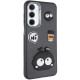 Чохол TPU Leather Toys для Samsung Galaxy S24 FE Monster/Black