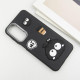 Чохол TPU Leather Toys для Samsung Galaxy S24 FE Monster/Black