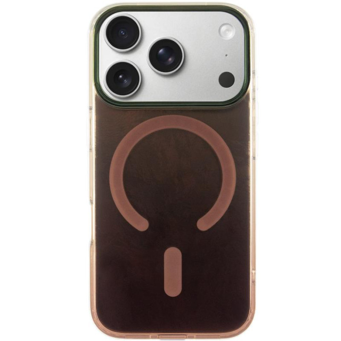 Чохол TPU Shiny Mountain (MagFit) для Apple iPhone 17 Pro Max (6.9') Chocolate