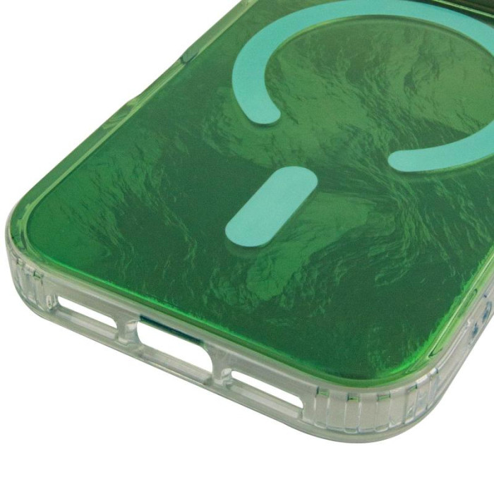 Чохол TPU Shiny Mountain (MagFit) для Apple iPhone 17 Pro Max (6.9') Green