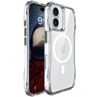 Чохол TPU Space Octagon with MagSafe для Apple iPhone 17 (6.3') Clear  (ITS-L-00000082481_2)