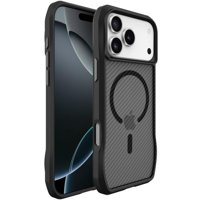 Чохол TPU Space Octagon with MagSafe для Apple iPhone 17 Pro (6.3') Carbon Black