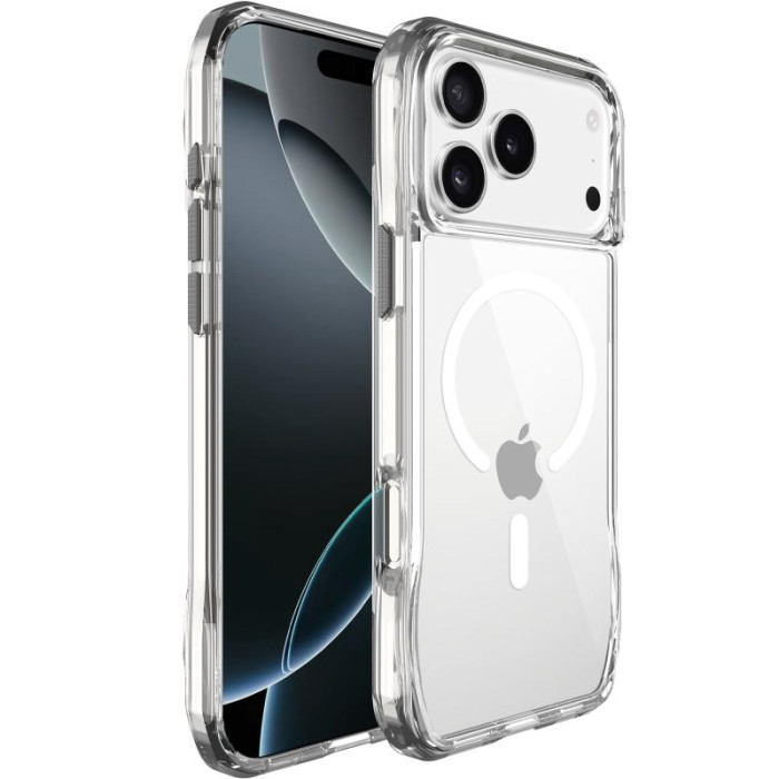 Чохол TPU Space Octagon with MagSafe для Apple iPhone 17 Pro (6.3') Clear