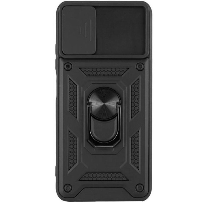 Чохол Ummi Camshield Serge Ring для Samsung Galaxy A03s Чорний/Black