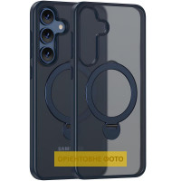 Чохол Ummi Colorful with MagSafe HQ Ring для Samsung Galaxy S25 Edge Dark Blue  (ITS-L-00000082859_2)