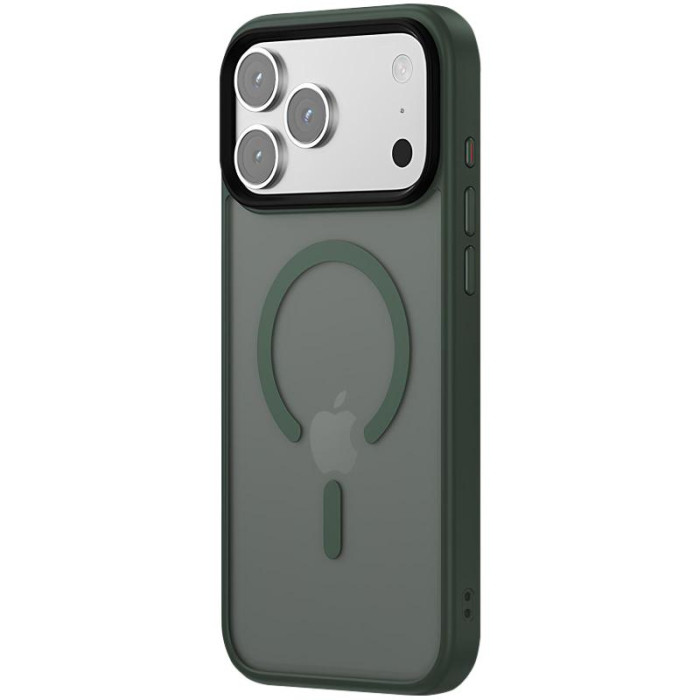 Чохол Ummi Colorful with MagSafe для Apple iPhone 17 Pro (6.3') Зелений/Dark Green