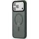 Чохол Ummi Colorful with MagSafe для Apple iPhone 17 Pro (6.3') Зелений/Dark Green