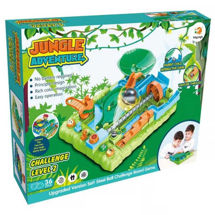 Настільна інтерактивна гра SHT 983 Jungle Adventure Game Colorful