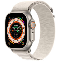 Ремінець Alpine Loop для Apple Watch 42(ser.1-3)/44/45/46/49mm (m/l) Сірий/Starlight  (ITS-L-00000059153_3)