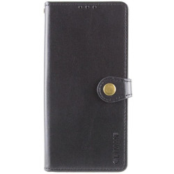 Шкіряний чохол-книжка GETMAN Gallant (PU) для Xiaomi Redmi Note 14 4G (Int. version) Чорний  (ITS-L-00000080027_5)