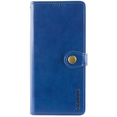 Шкіряний чохол-книжка GETMAN Gallant (PU) для Xiaomi Redmi Note 14 4G (Int. version) Синій