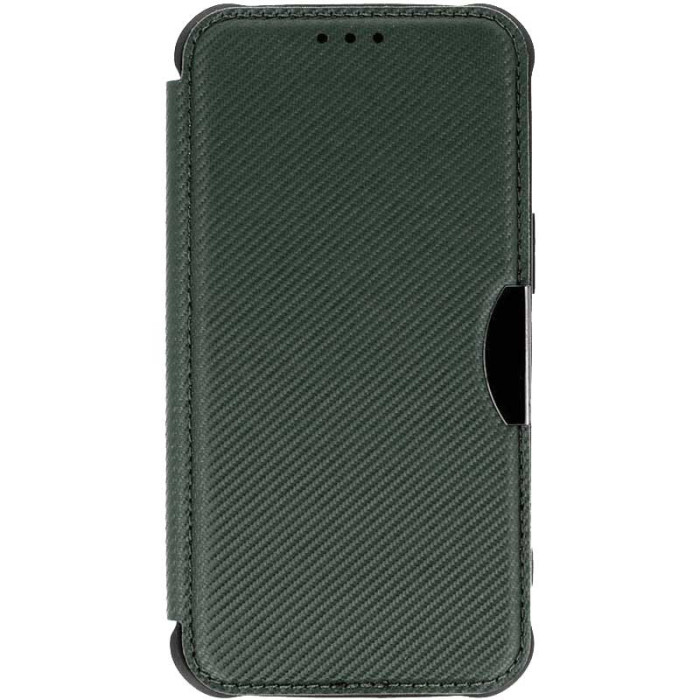 Шкіряний чохол-книжка GETMAN Razor (PU) для Xiaomi Redmi 13C/Poco C65 Green