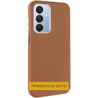 Шкіряний чохол Leather Case Metal Buttons для Xiaomi Redmi A3 Brown  (ITS-L-00000076075_2)