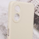 Силіконовий чохол Candy Full Camera для Oppo A58 4G Бежевий/Antique White