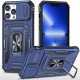 Ударостійкий чохол Camshield Army Ring для Apple iPhone 13 Pro  Синій/Navy