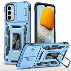 Ударостійкий чохол Camshield Army Ring для Samsung Galaxy A15 4G/5G Блакитний/Light Blue  (ITS-L-00000069134_1)