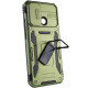 Ударостійкий чохол Camshield Army Ring для Xiaomi Redmi 10C Оливковий/Army Green