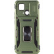 Ударостійкий чохол Camshield Army Ring для Xiaomi Redmi 10C Оливковий/Army Green