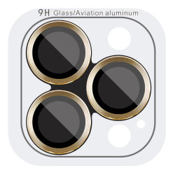 Захисне скло Metal Classic на камеру (у упак.) для Apple iPhone 14 Pro/14 Pro Max Золотий/Gold  (ITS-00000055940_2)