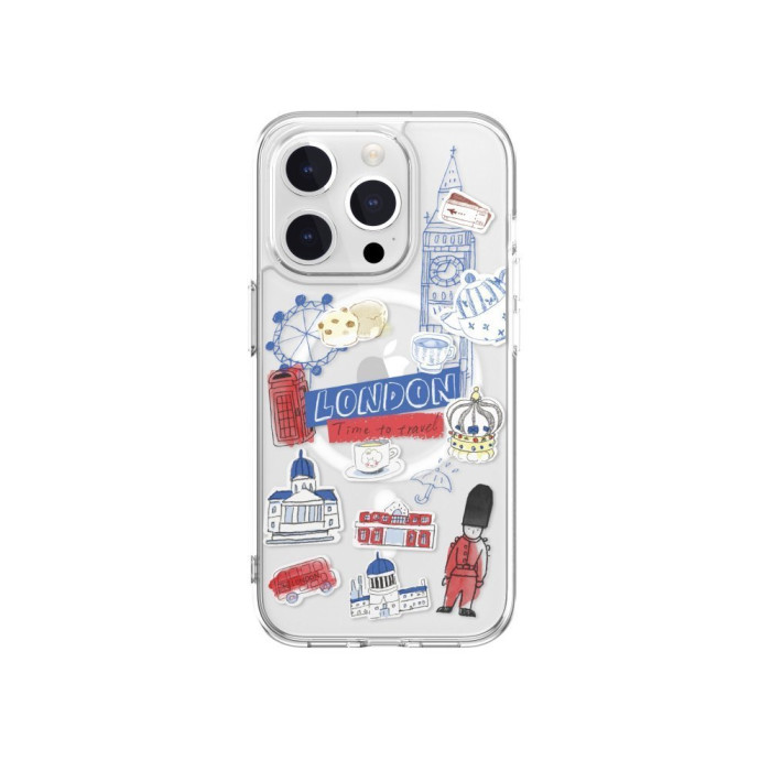 Чохол із малюнком Switcheasy City M London для iPhone 15 Pro (SPH56P186LD23)