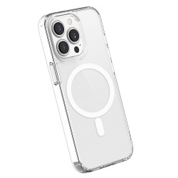 Протиударний чохол WK Design Military Grade Shatter-resistant Magnet (WPC-007-IP13PM) прозорий для iPhone 13 Pro Max