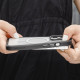 Прозорий чохол Switcheasy ROAM M чорний для iPhone 15 Pro (MPH56P165BK23)