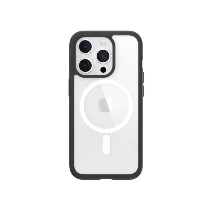 Прозорий чохол Switcheasy ROAM M чорний для iPhone 15 Pro (MPH56P165BK23)