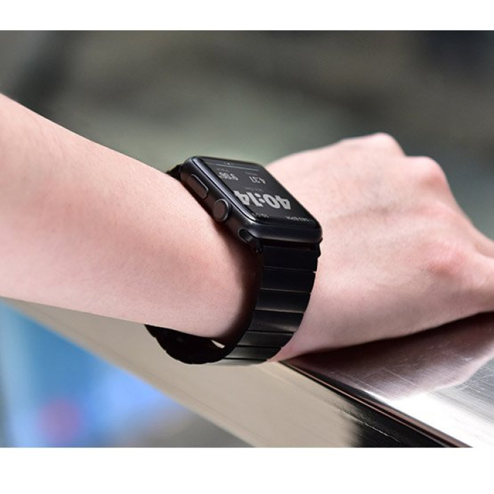 Ремінець COTEetCI W25 чорний для Apple Watch 38mm/40mm/41mm