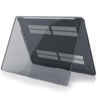 Напівпрозорий чохол (накладка) COTEetCI Crystal PC чорний для MacBook Pro 16" (2019)