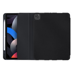 Чохол-книжка COTEetCI Liquid Silicone Pen Slot чорний для iPad Air 4