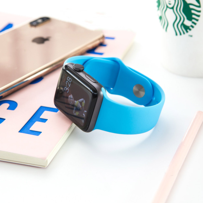 Ремінець Coteetci W3 блакитний для Apple Watch 38/40/41 мм