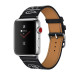 Шкіряний ремінець COTEetCI W13 чорний для Apple Watch 42/44 мм