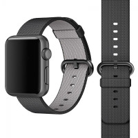 Нейлоновий ремінець COTEetCI W11 чорний для Apple Watch 38/40/41 мм