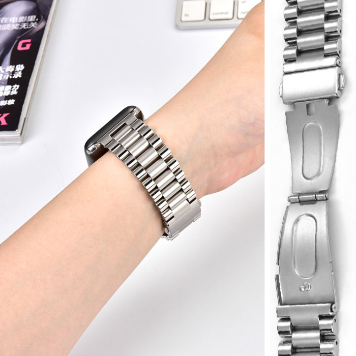Ремінець COTEetCI W26 сріблястий для Apple Watch 38/40/41mm