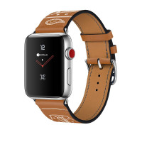 Шкіряний ремінець COTEetCI W13 коричневий для Apple Watch 42/44 мм